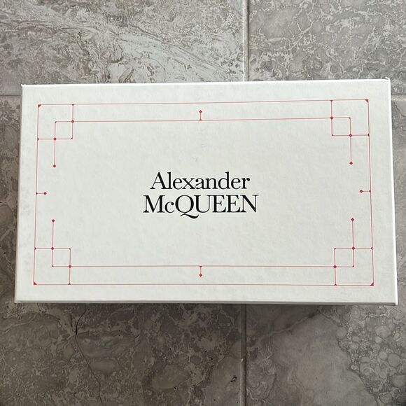 Alexander McQueen Leather Punk Stud, Ballerina Flats, New, Size 37 - Picture 8 of 12